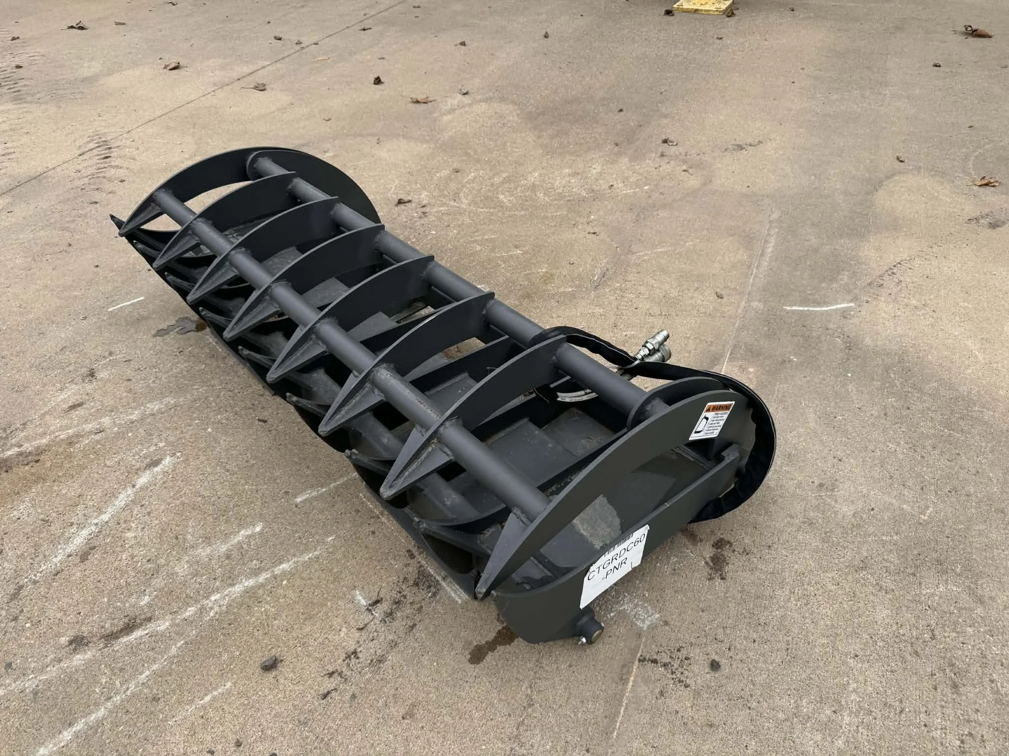 Ironcraft CTGRDC60 - 60" Dual Cylinder Grapple (Skid Steer Mount)