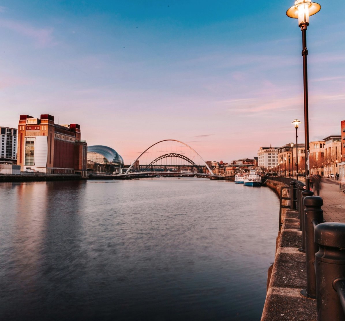 newcastle to london by helicopter