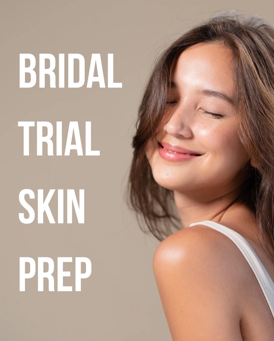 As we enter the 2026 bridal trial season- please keep these suggestions in mind 🫶🏻 a well prepped face will help your makeup lay down beautifully. Makeup can only do so much &amp; if the base isn&rsquo;t taken care of, unfortunately the makeup will