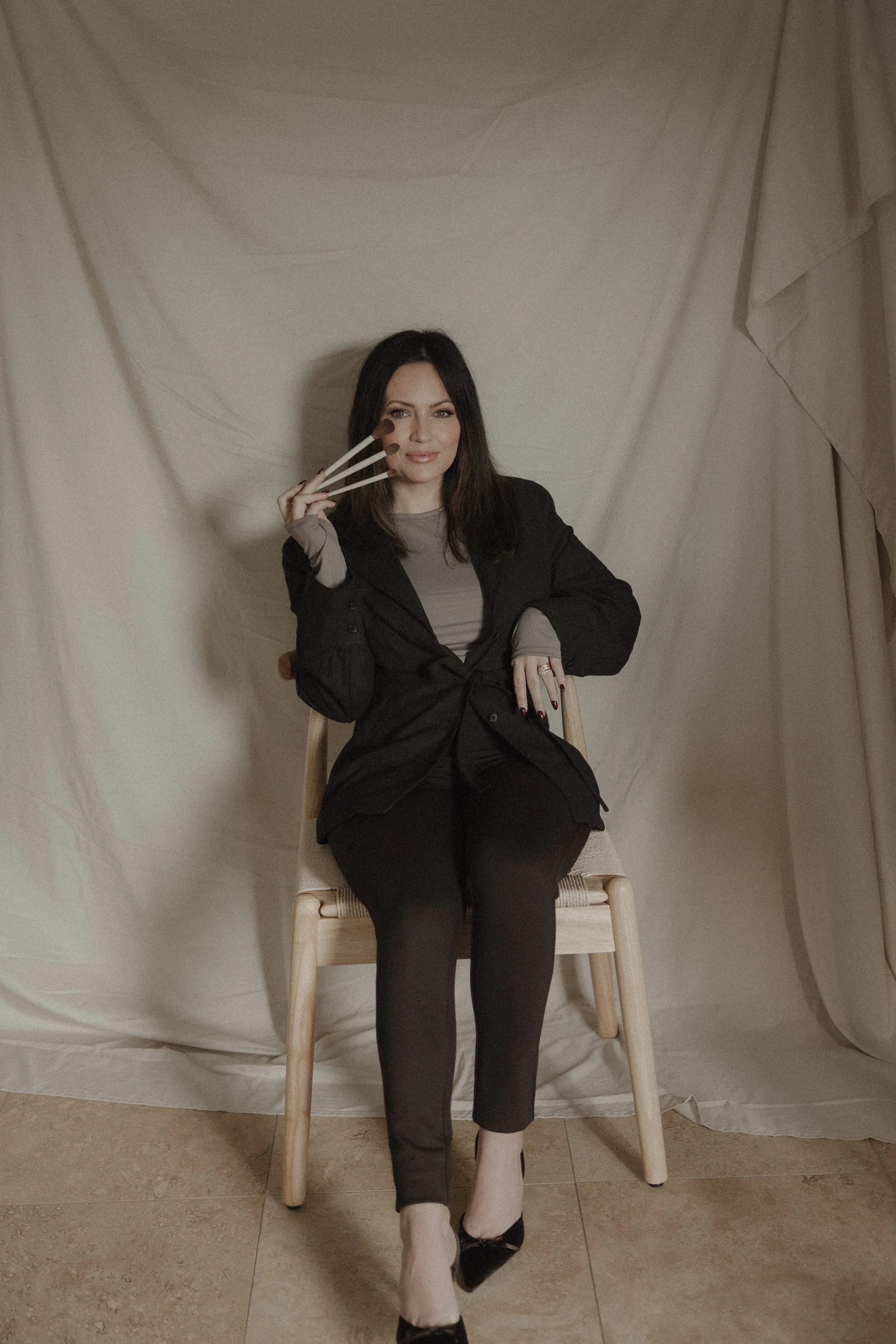 A photo of Ashley Hart, owner of Ashley Hart Makeup Artistry, a soft glam bridal specialist from Buffalo, NY