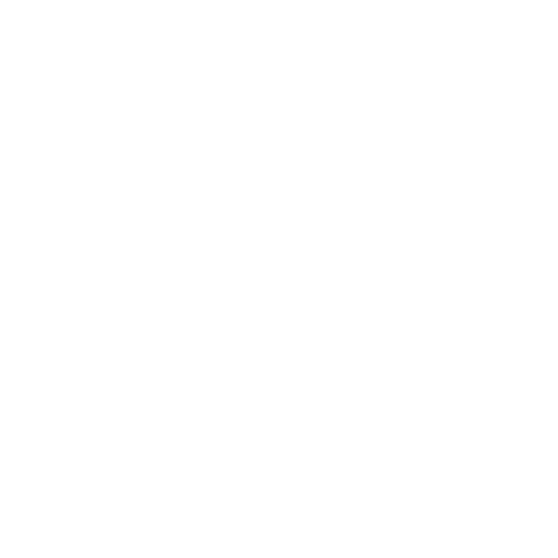 Black and white icon of a hand reaching out through a broken wall or barrier, symbolizing breaking through obstacles.