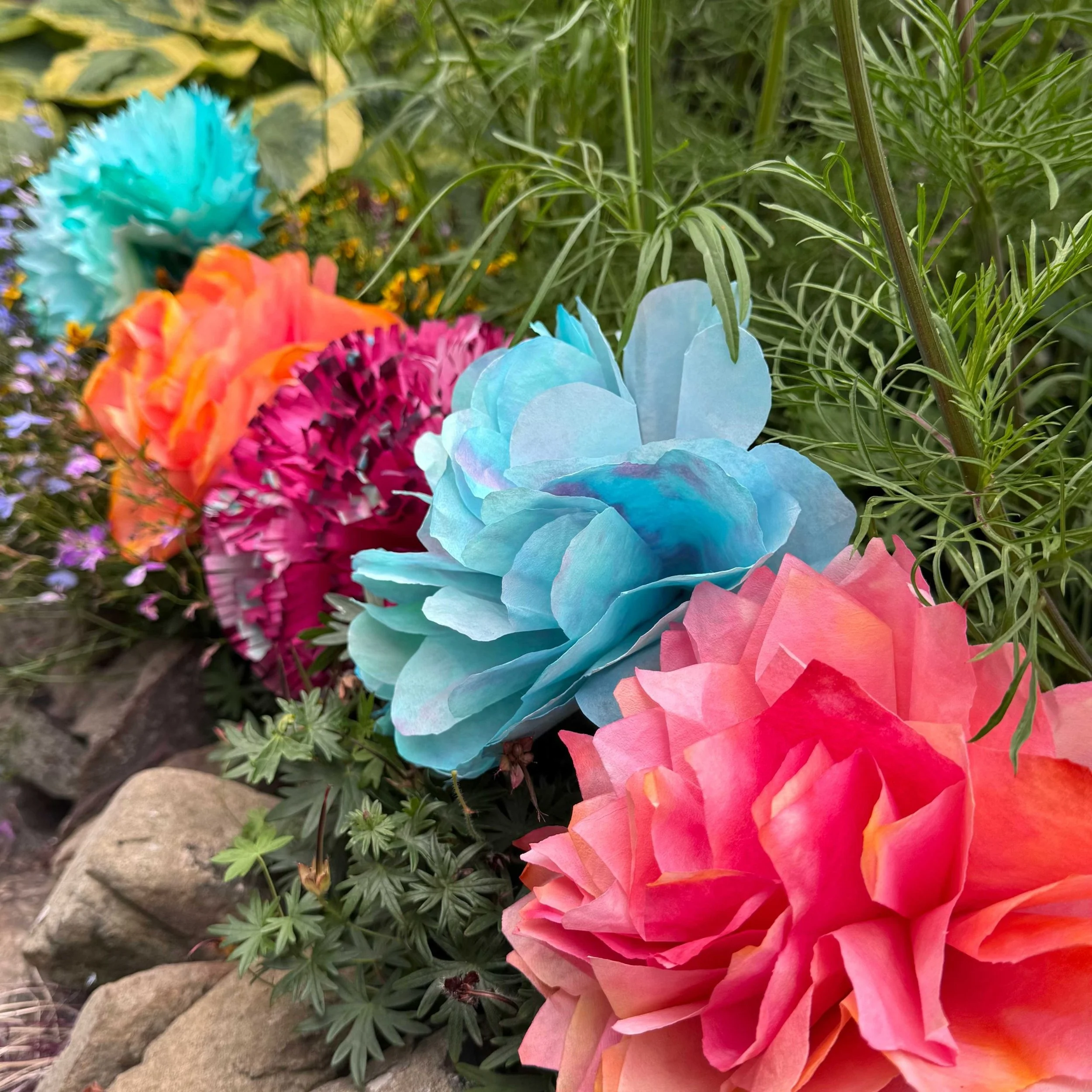 Hand Dyed Paper Flower Workshop