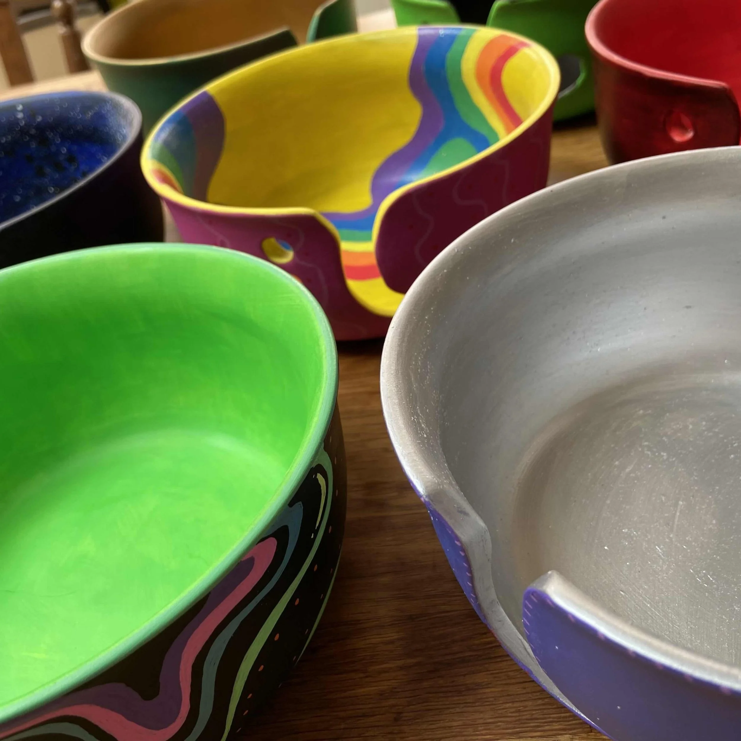 Yarn Bowl Painting Workshop