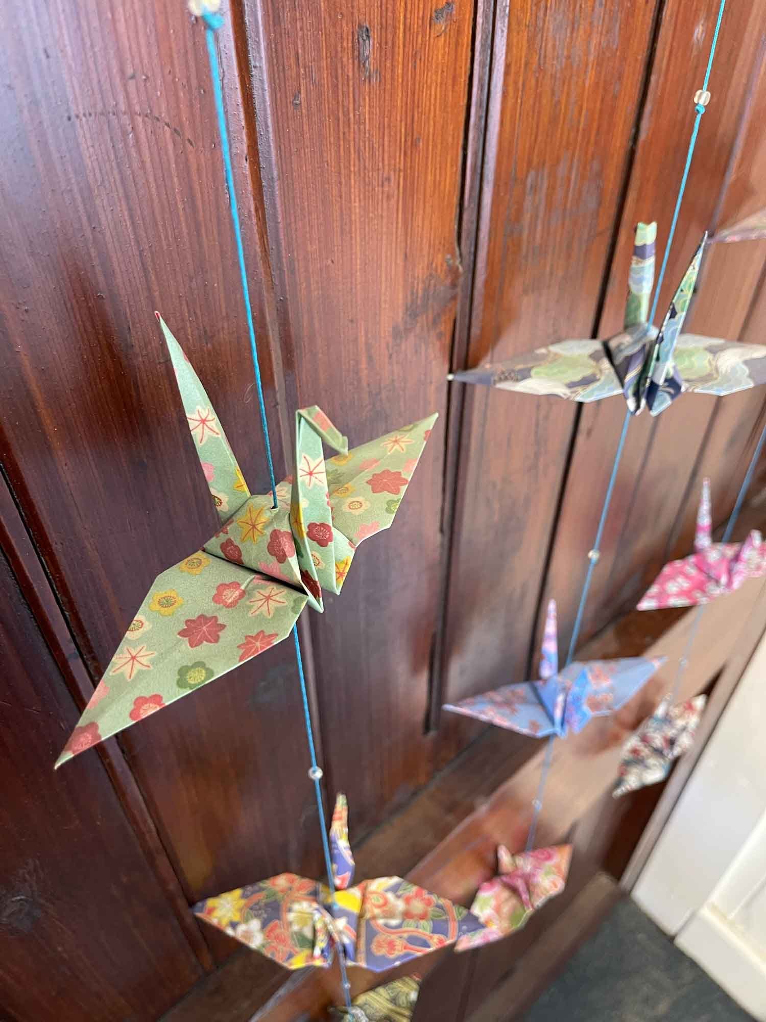 Paper Crane Mobile