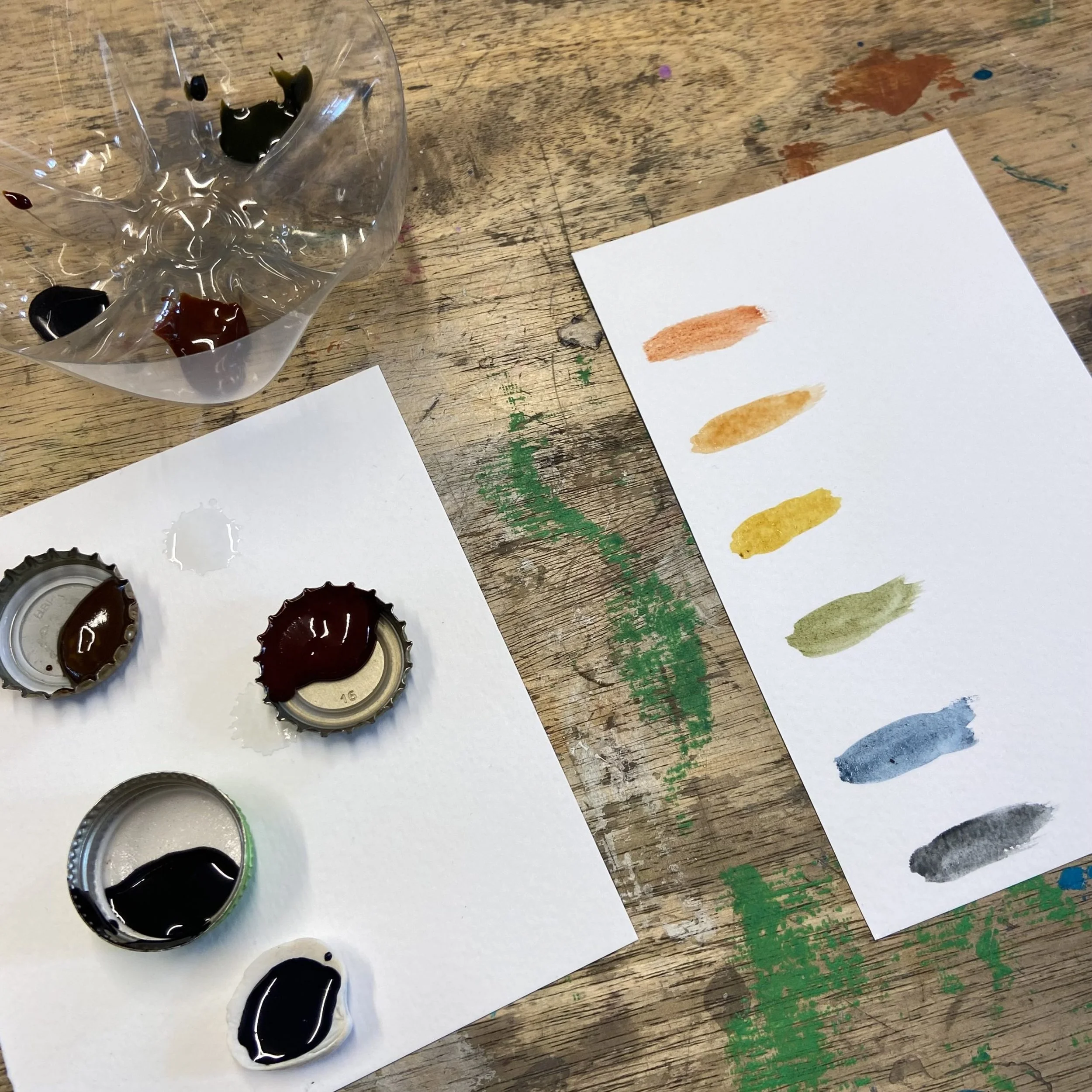 Natural Pigments and Handmade Watercolours