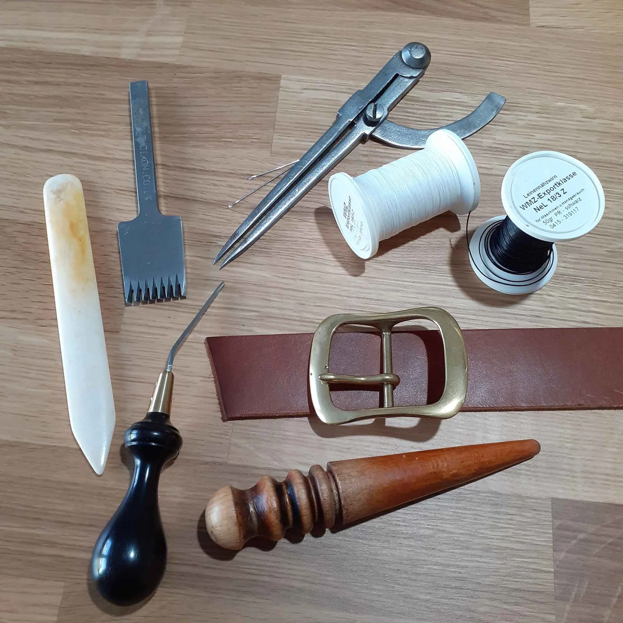 Hand-Stitch a Quality Leather Belt
