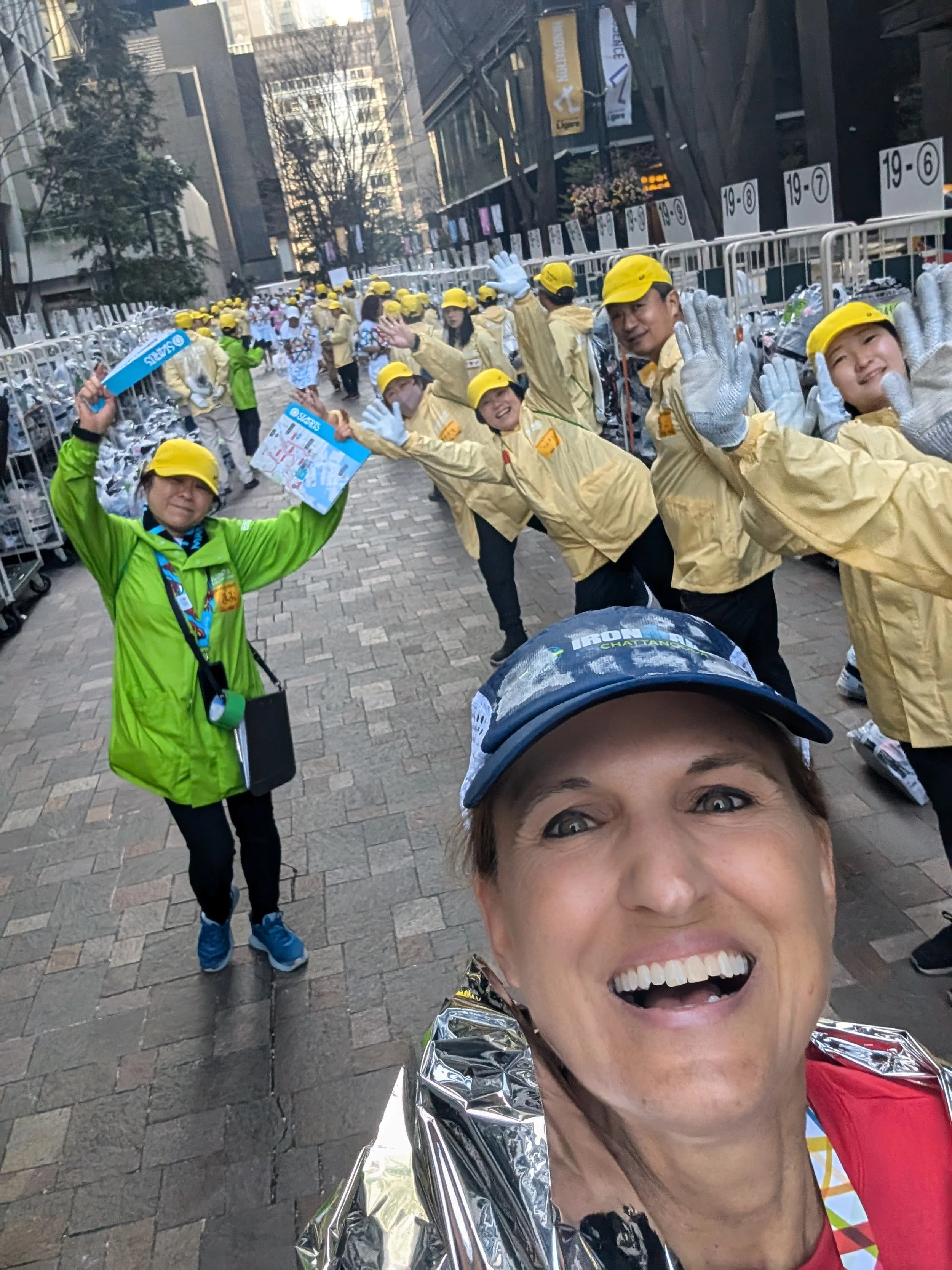 Tokyo Marathon Finish Christy Tagye