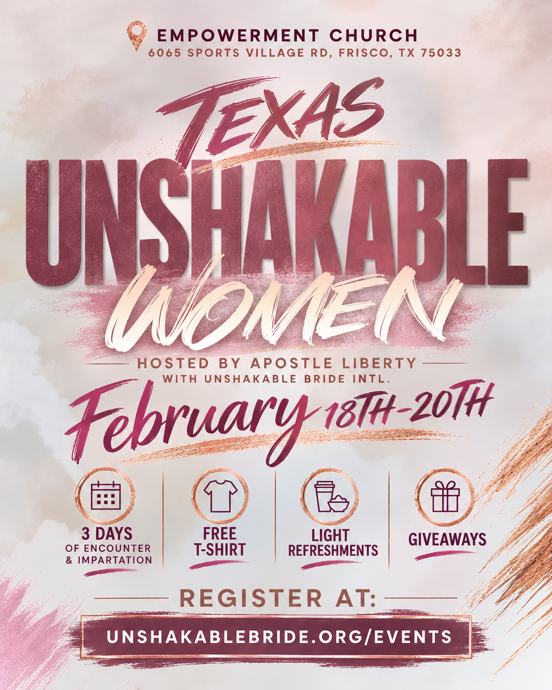 Texas Unshakable Women Conference.png