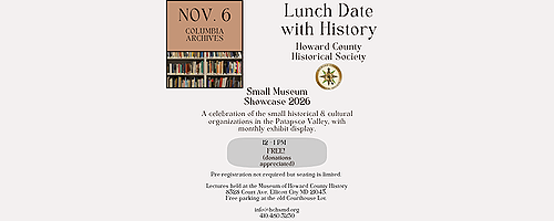 Lunch Date with History: Columbia Archives