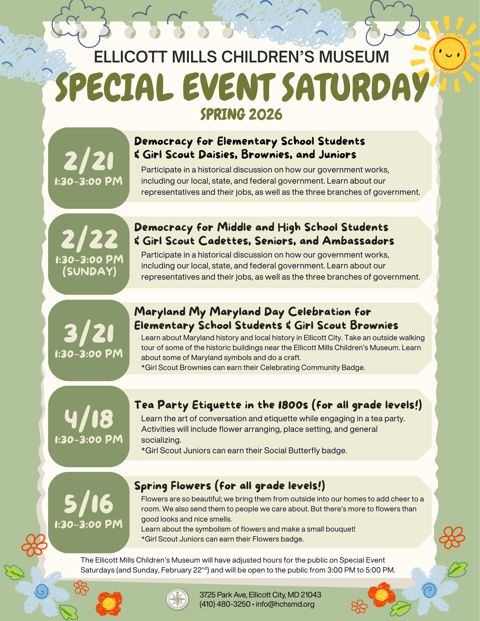 Special Event Saturday Spring 2026 Schedule (3).png