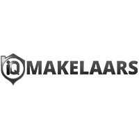 Logo van Makelaars met het nummer 10 binnen een hexagonvorm