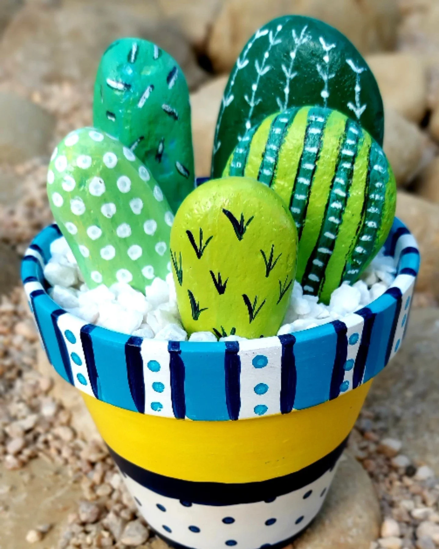 🎨🌵 Kids Rock Cactus Paint Party is coming to The Corner Spot!⁠
⁠
Join art teacher Alison Greenhouse on Monday, June 15th for a fun, hands on creative class where kids will make their own rock cactus and hand paint a flower pot to take home.⁠
⁠
This