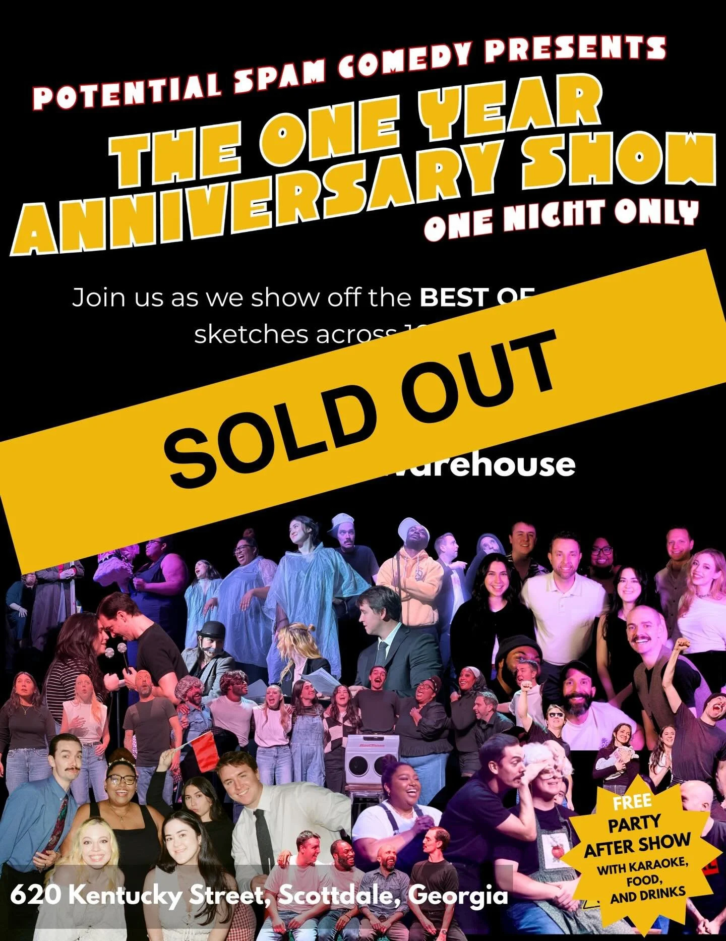 Tonight&rsquo;s show is officially SOLD OUT! 

We&rsquo;re so excited to perform and celebrate tonight! 

See you there!