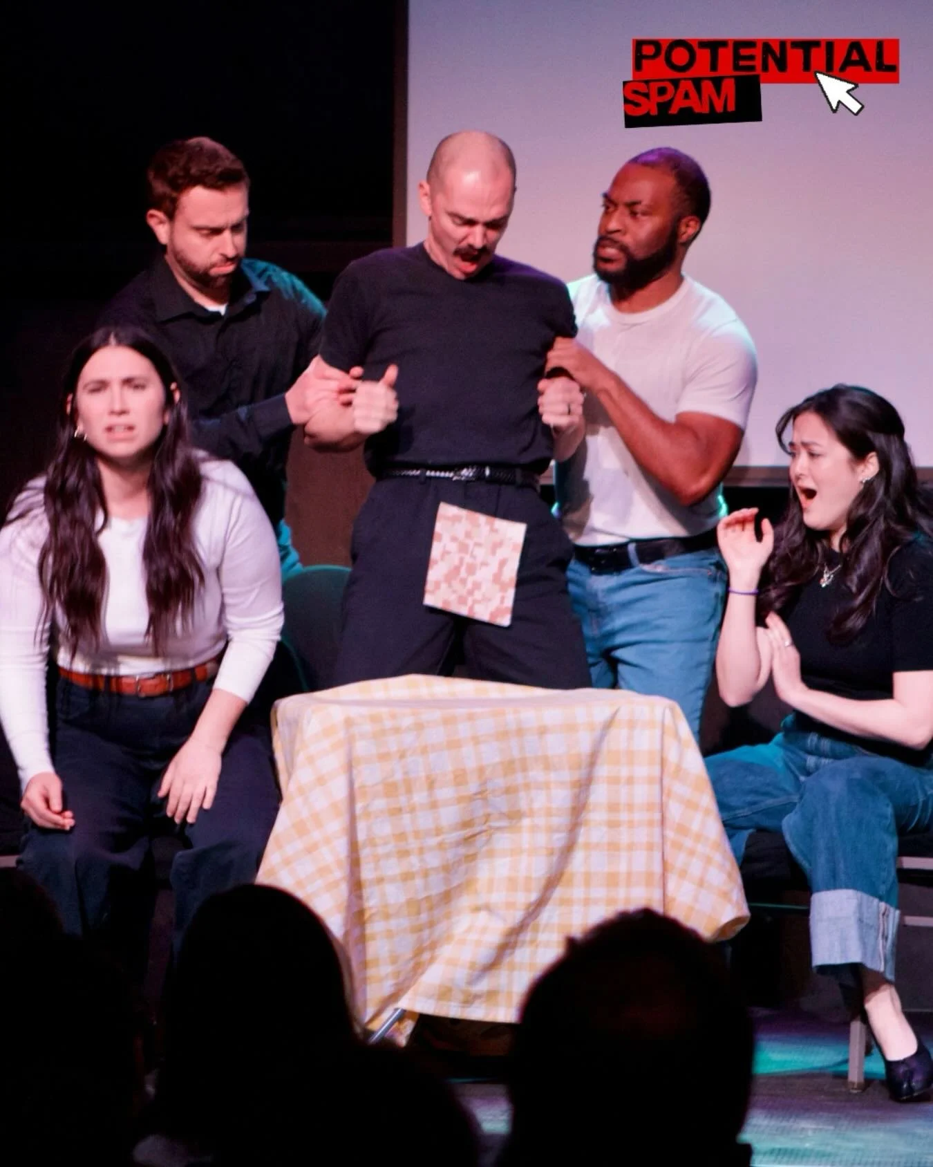 Caption This.

Don&rsquo;t miss our next March show 27 and 28!
potetialspamcomedy.com

#atlantacomedy #sketchcomedy #atlantashows #comedyshow #thingstodoatl