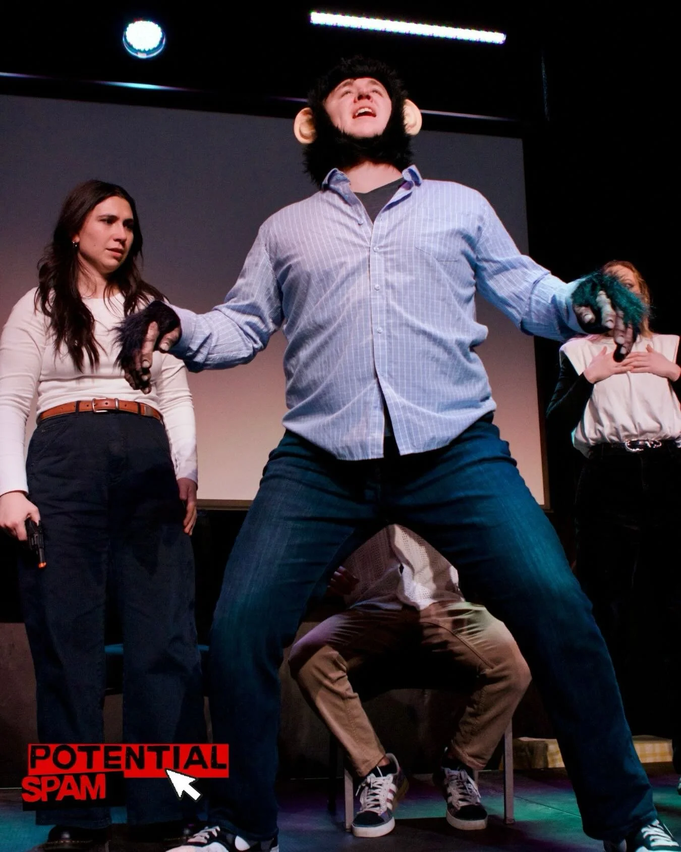 Ever had a pet monkey steal your fianc&eacute;? No? Just us? Cool. Come laugh about it at our show THIS weekend!

March 27 &amp; 28 | The Warehouse
potentialspamcomedy.com

#atlantashow #atlantacomedy #comedyshow #atlshows