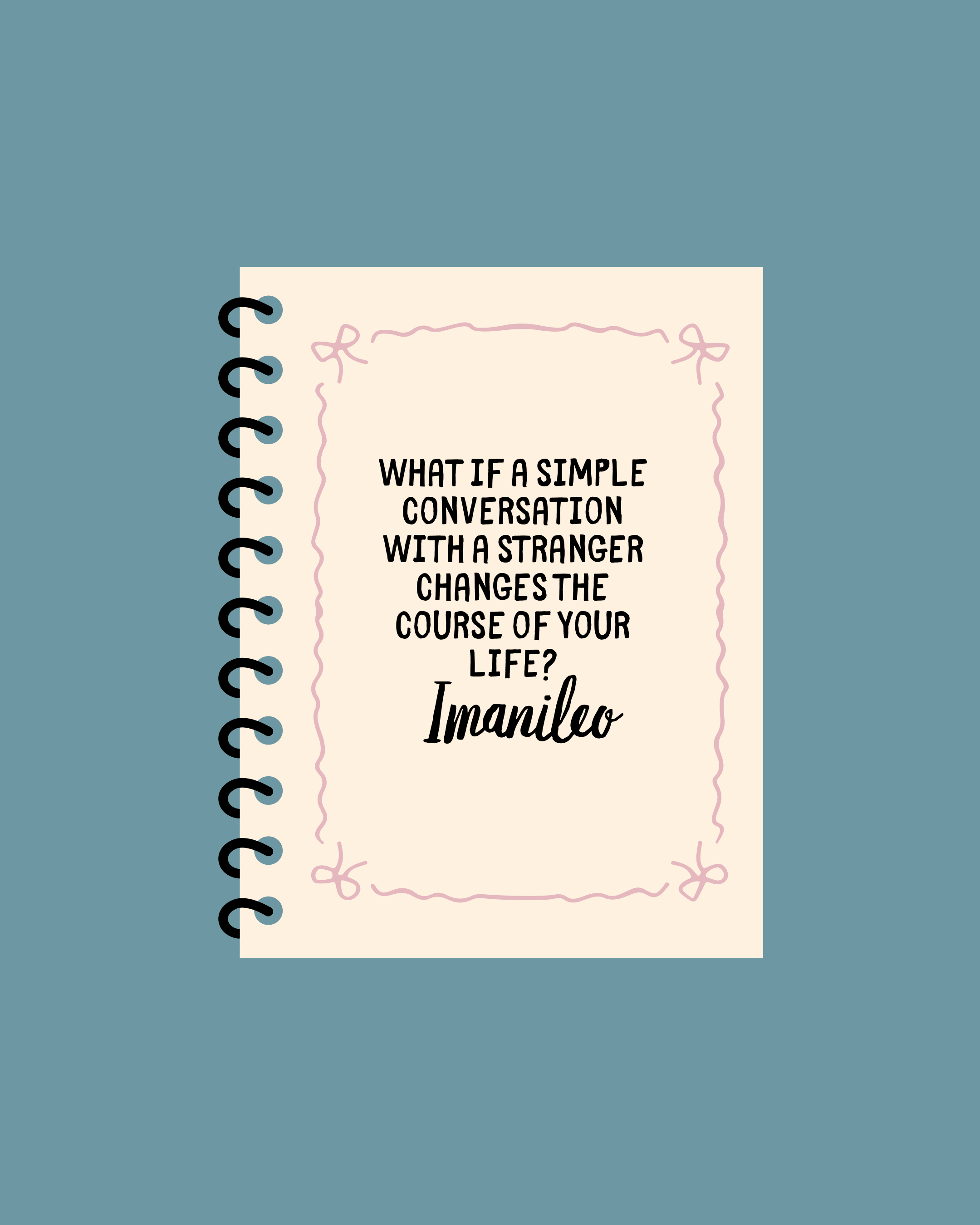 What if a simple conversation with a stranger changes the course of your life?