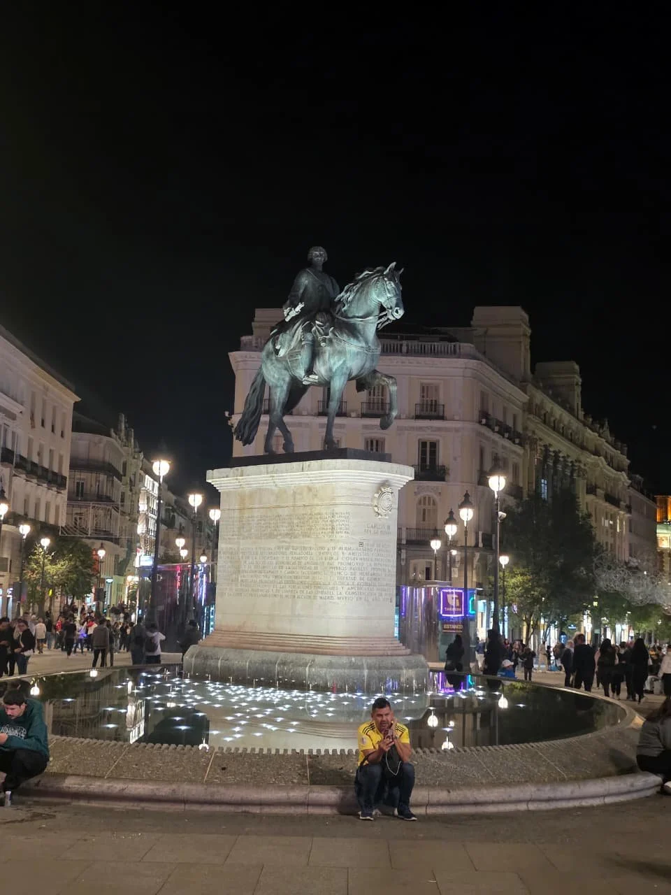 Estatua Ecuestre de Carlos III, Puerta del Sol, Madrid