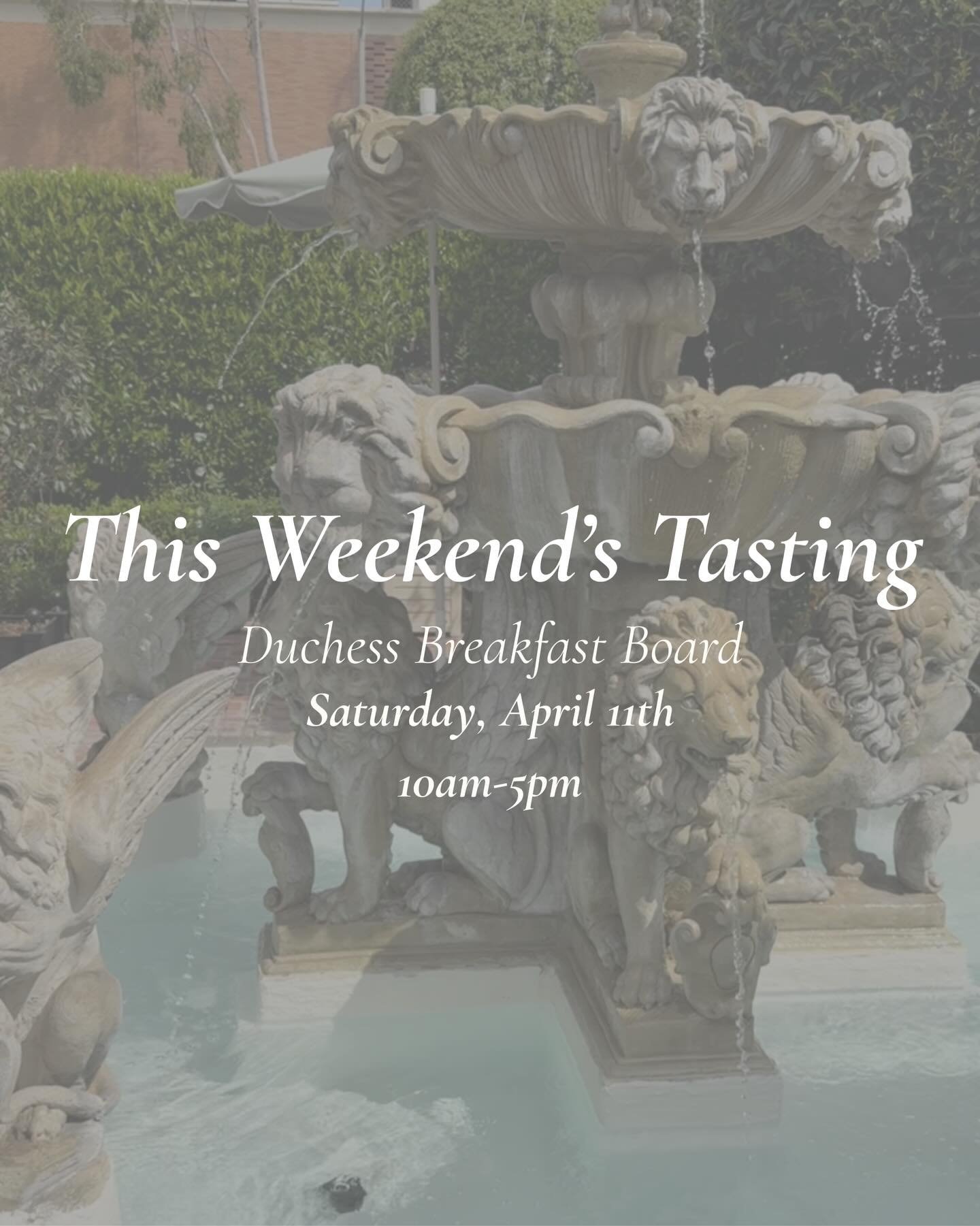 Curious to try our Duchess Breakfast Board?? We are sampling a couple of our favorite items in the store tomorrow, starting with fresh bread and the perfect toppings to match!

Do you like things spicy? Pair avocado with our honey hot sauce, a drizzl