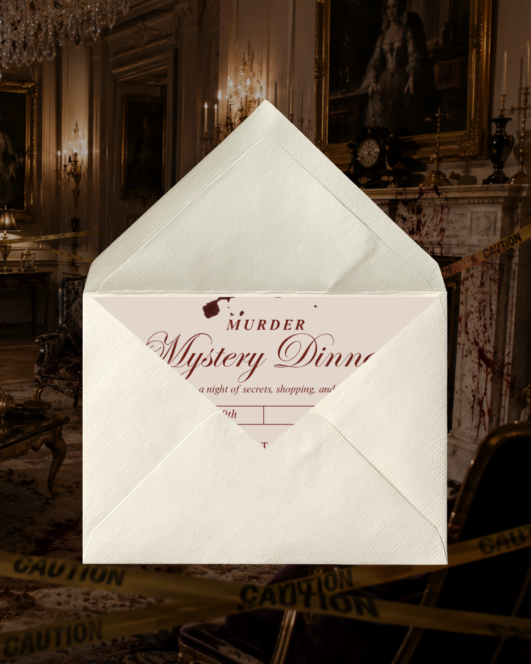Midnight at the Manor: A Halloween Murder Mystery Dinner