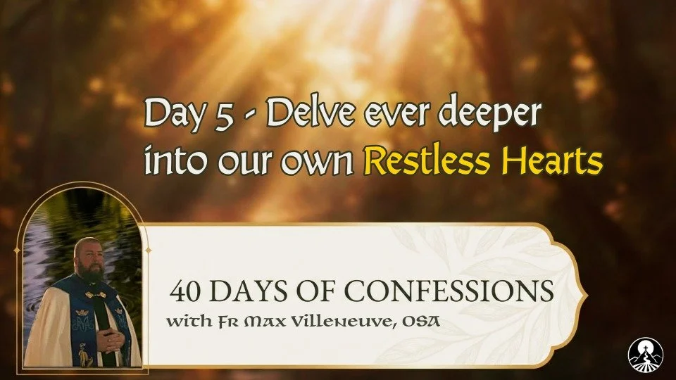 Good morning desert pilgrims! 

In this episode let's examine both the meaning and perhaps the relevance that the restless heart may hold for each of us today. This restless heart can work in all of us differently an in our own unique journeys to Chr