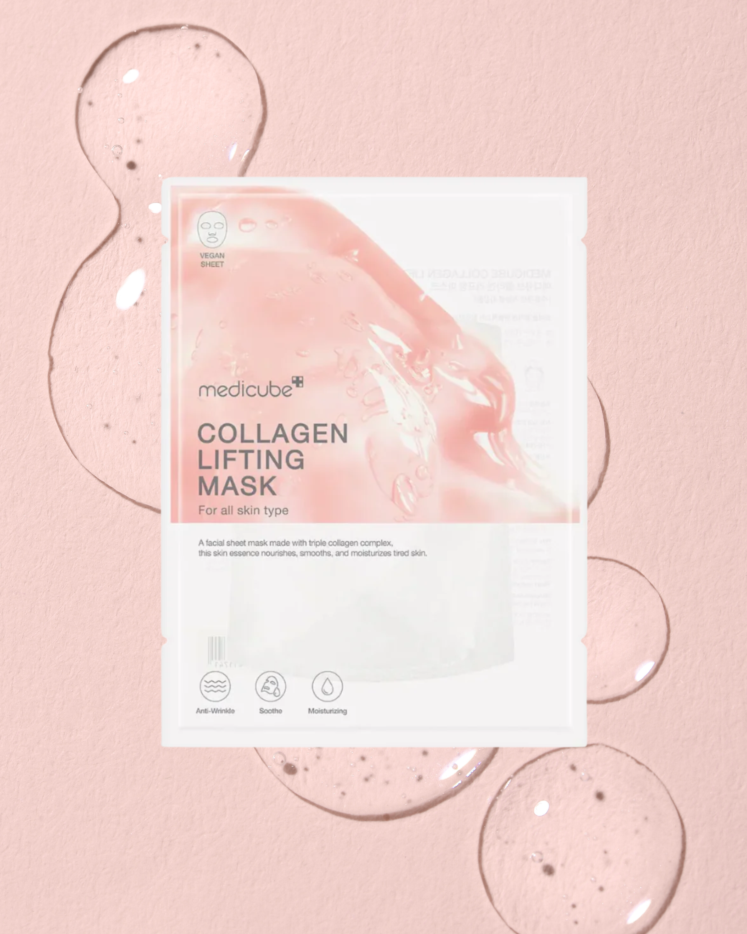 medicube – Mascarilla Lifting con Colágeno Collagen Lifting Mask | 27 g