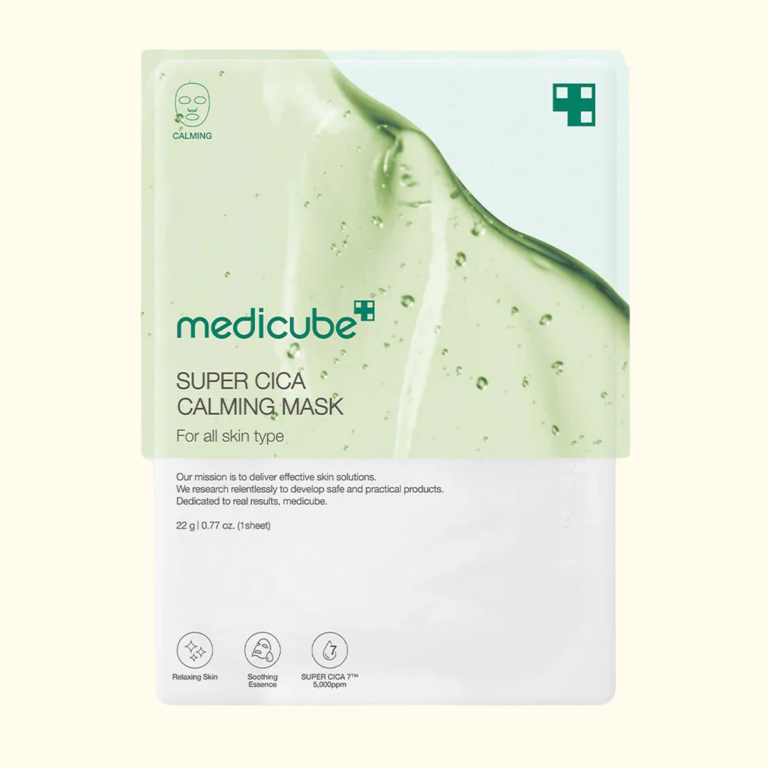 Medicube – Super Cica Calming Mask | 1 pieza