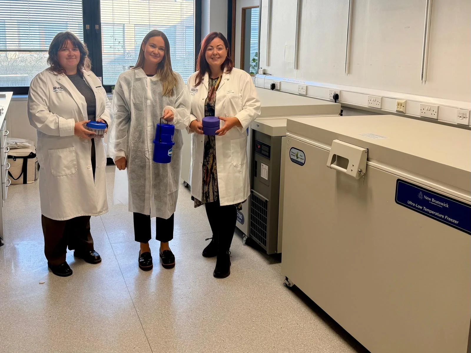 Campaign visit to the tayside biorepository