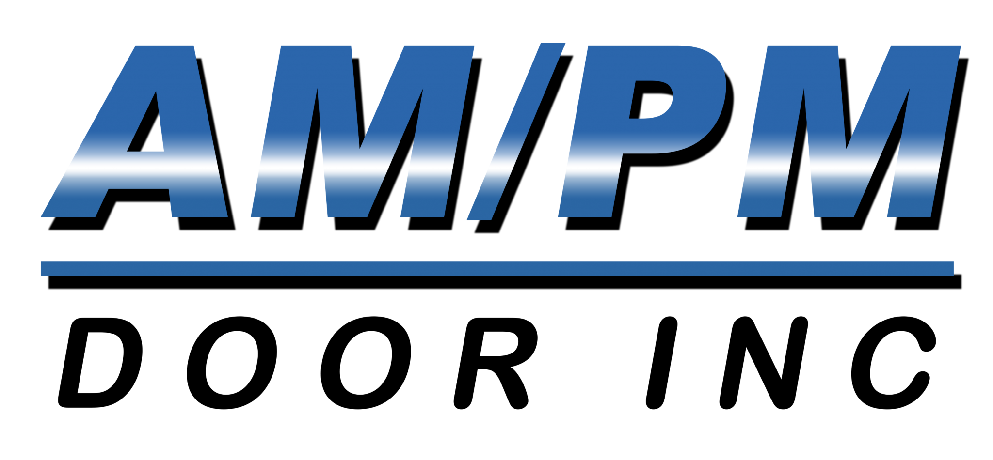 The AMIPM logo with bold blue text and a blue underline.