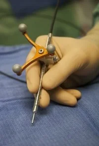 hand-held Raman spectroscopic probe technique