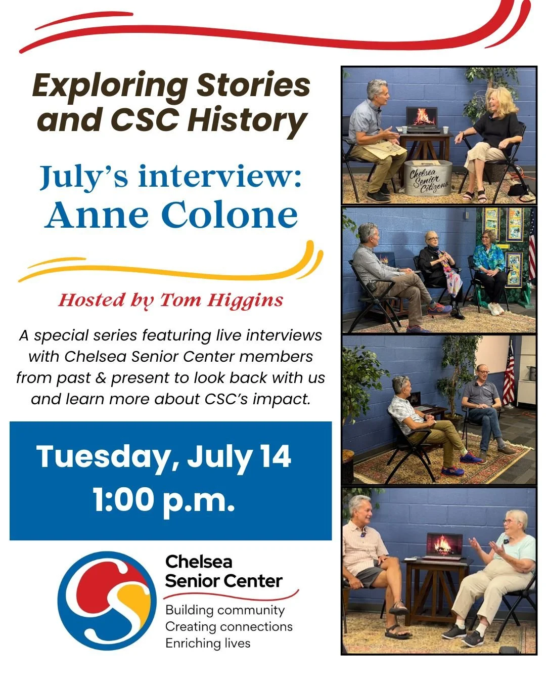 Exploring Stories and CSC History Flyer
