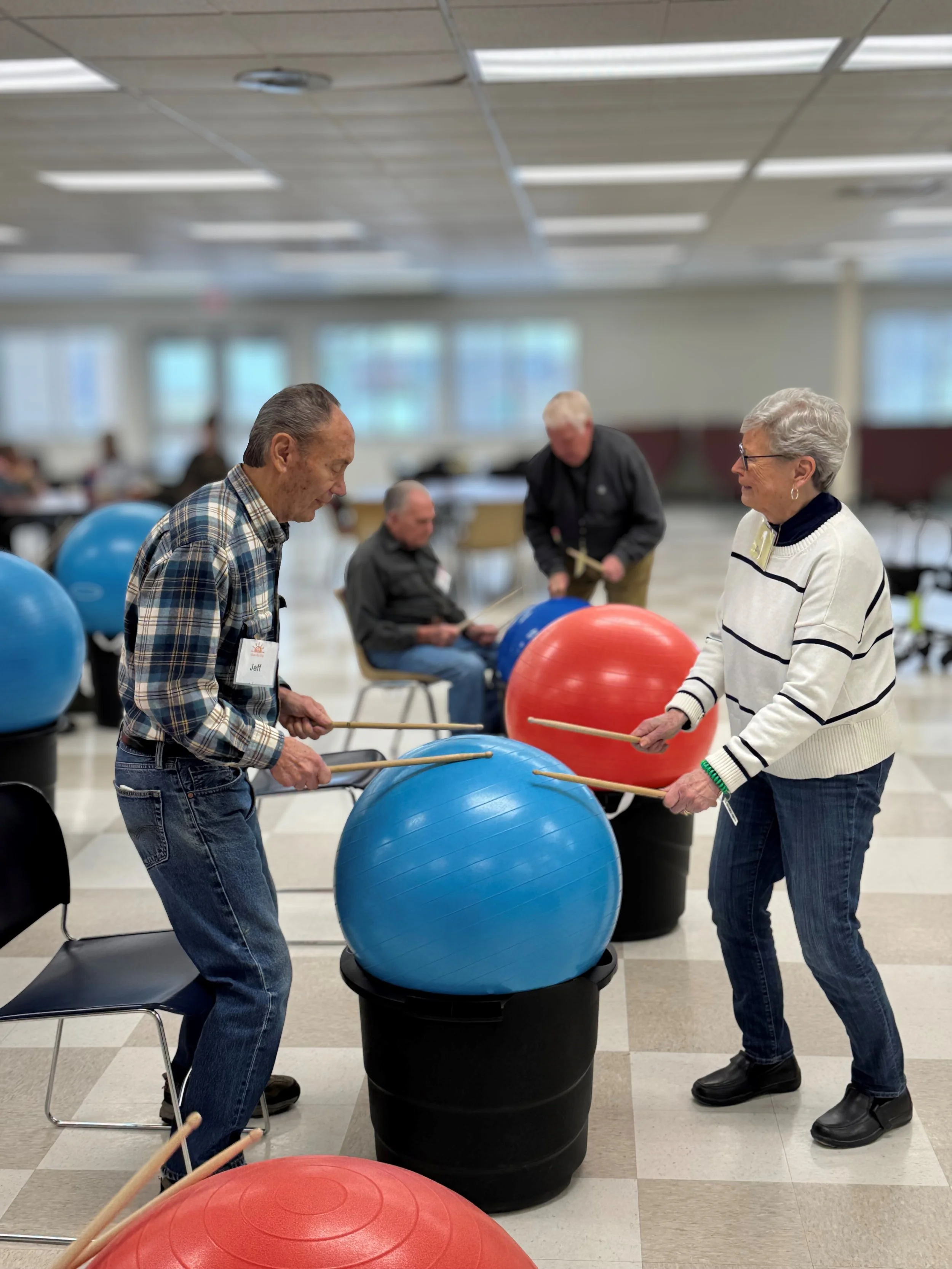 Chelsea Senior Center Cardio Drumming Adult Day Program