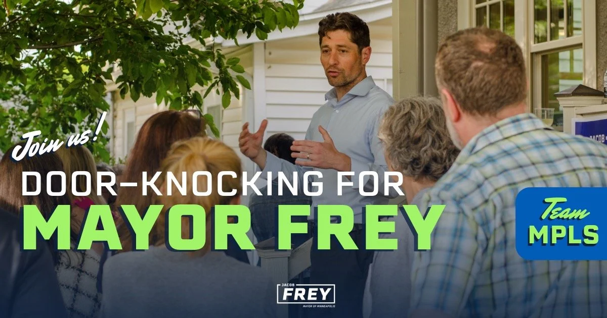 volunteer door knock