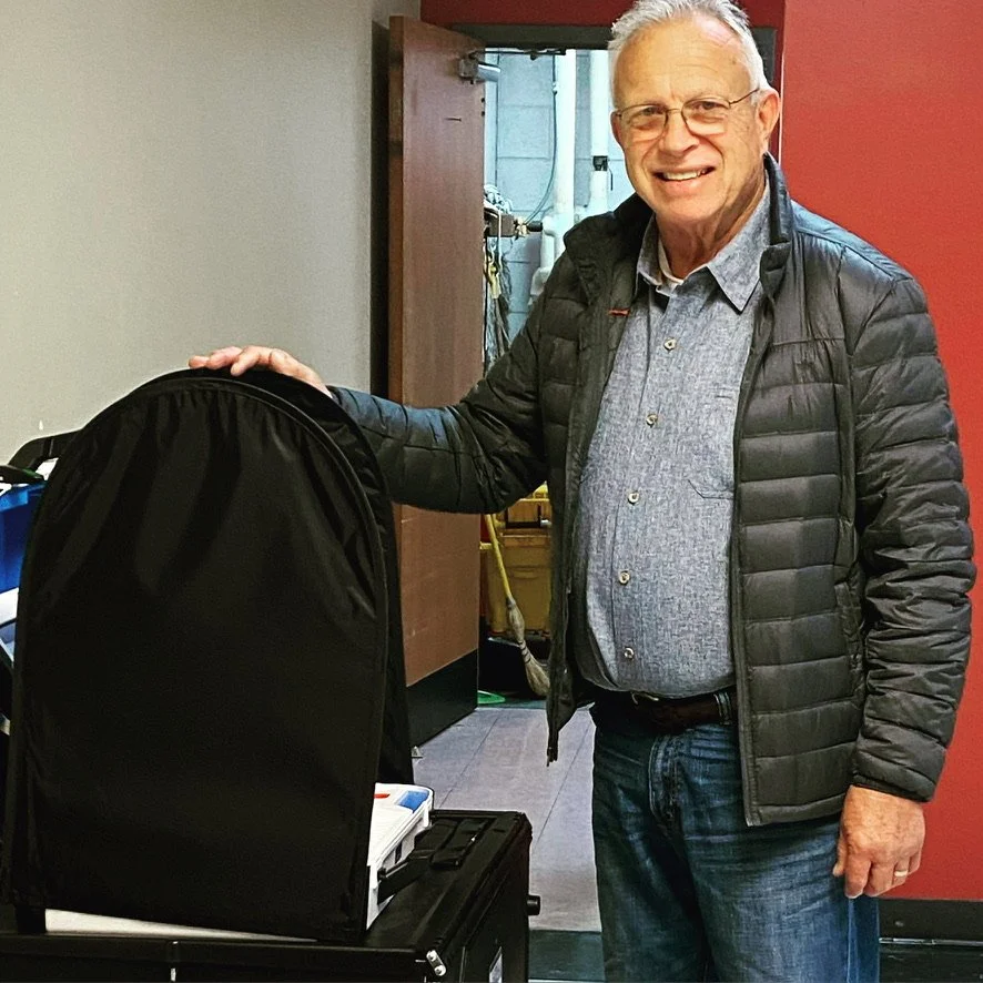 New voting machines improve availability and efficiency of the voting process. 