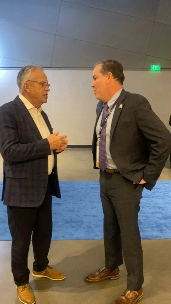 I speak with Senator Max Wise about the betterment of Adair County every chance I get!