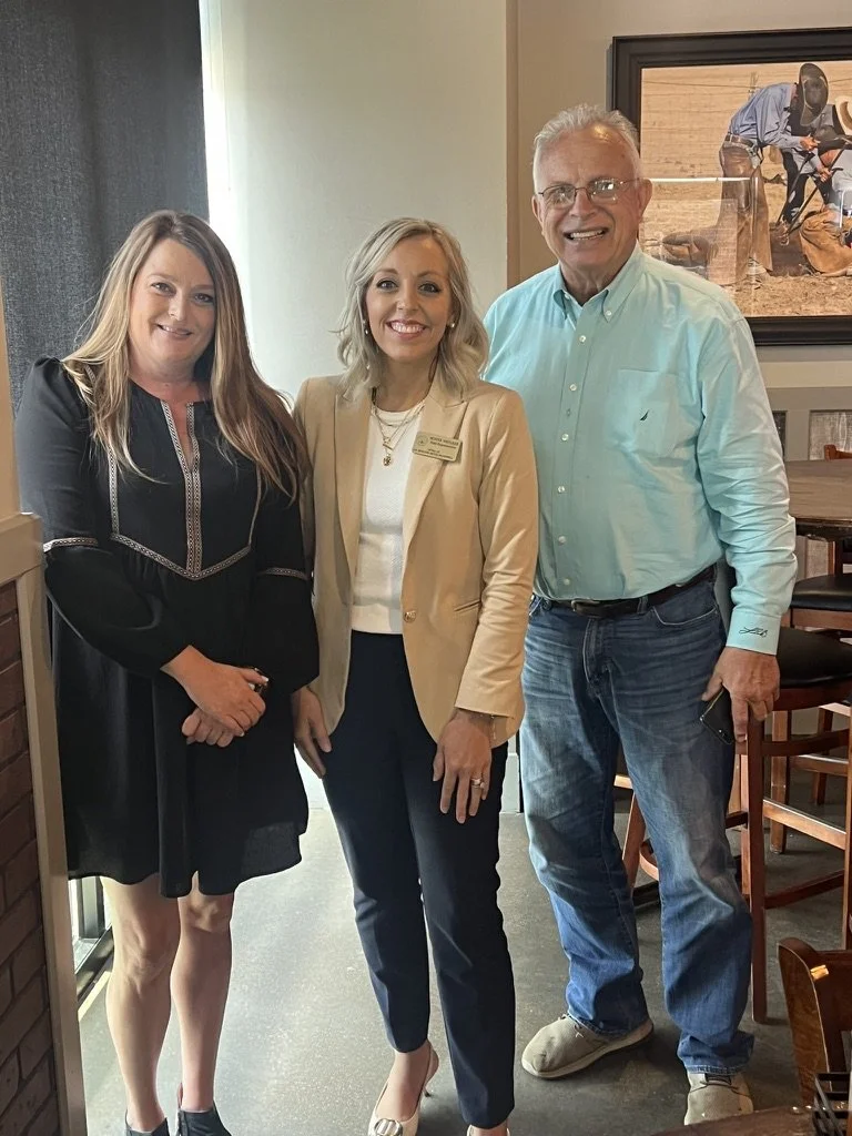 Sen McConnell's field rep met Deputy Compton and I at the Black Stallion to discuss the needs of counties when it comes to our jails.  