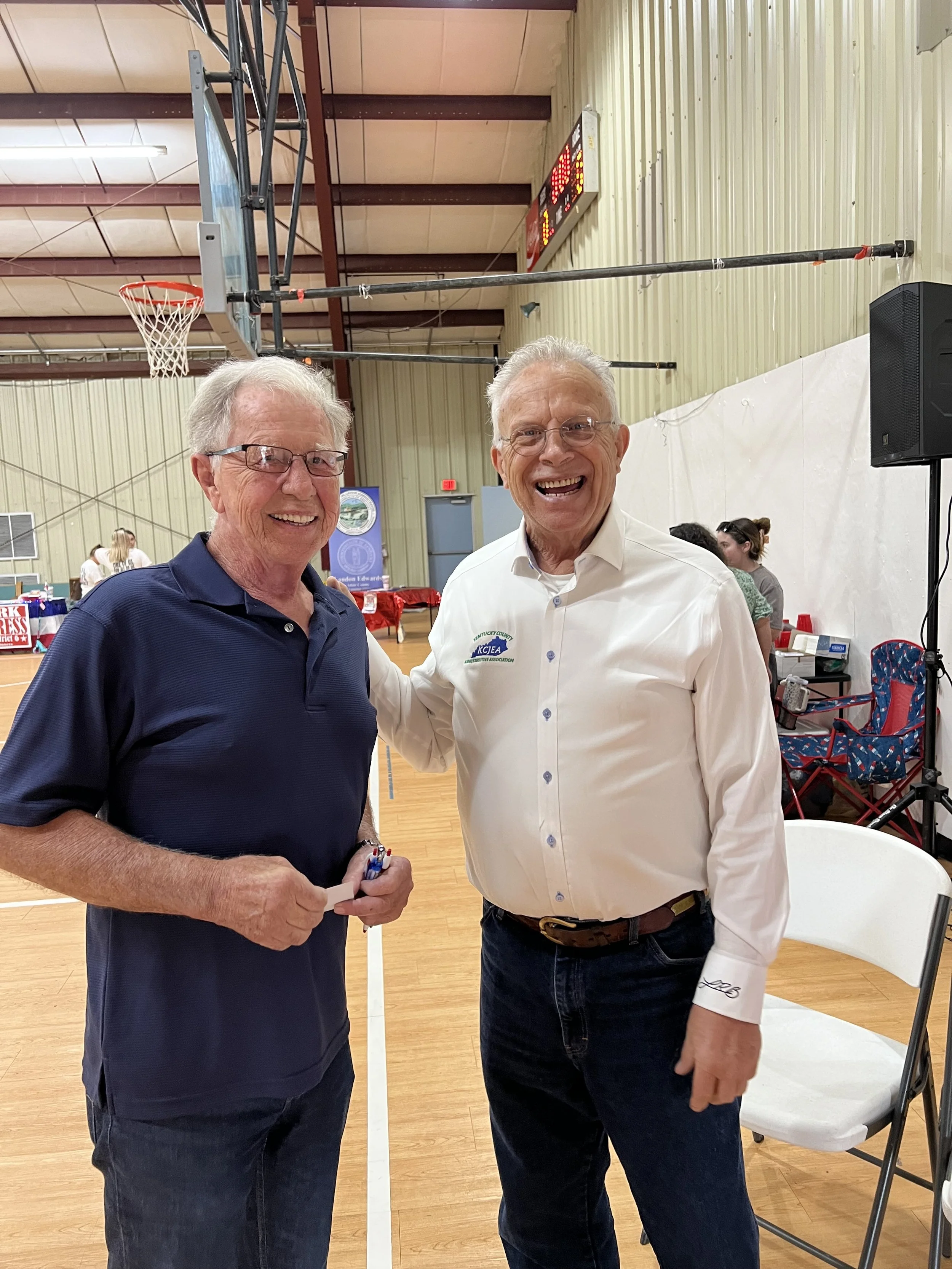 Mr. Hadley has been a long-time supporter and I am glad to have his support this round!