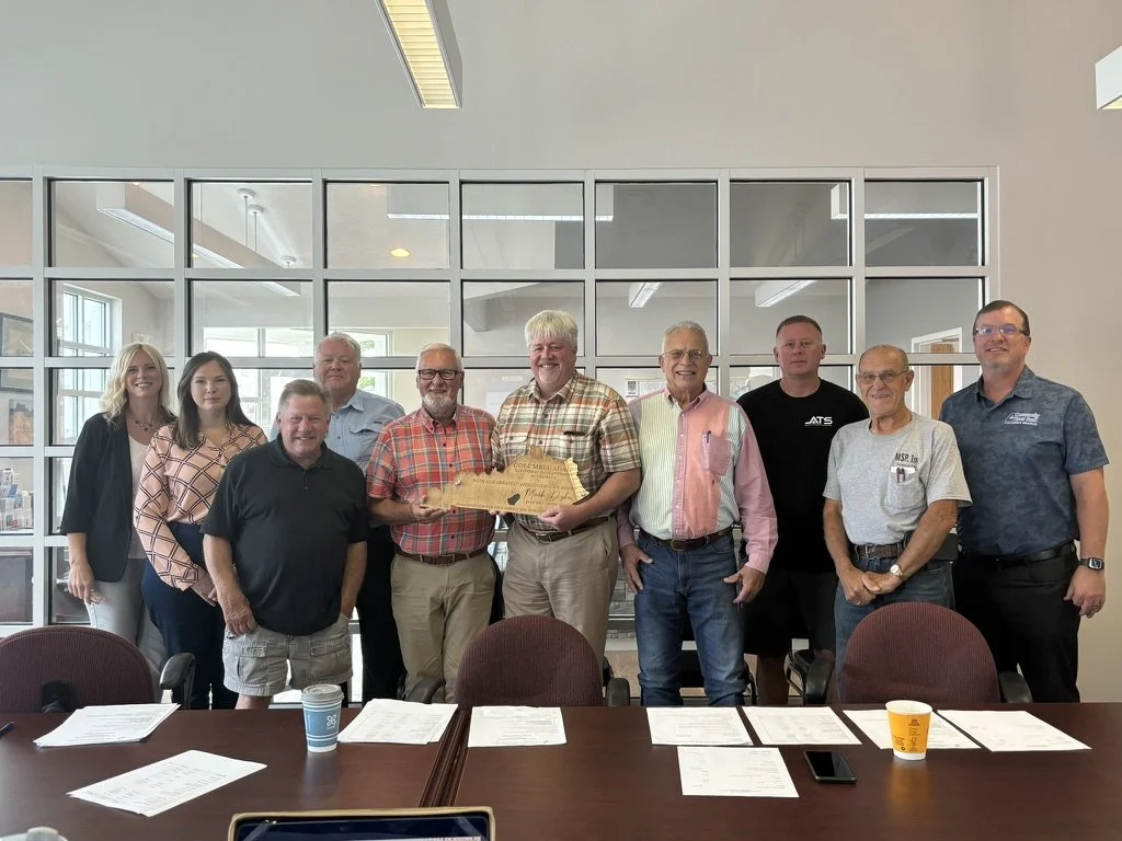 I can count on one hand how many EDA meetings I have missed.  In this meeting, we honored Mark Dykes for 10 years of EDA Board service.  