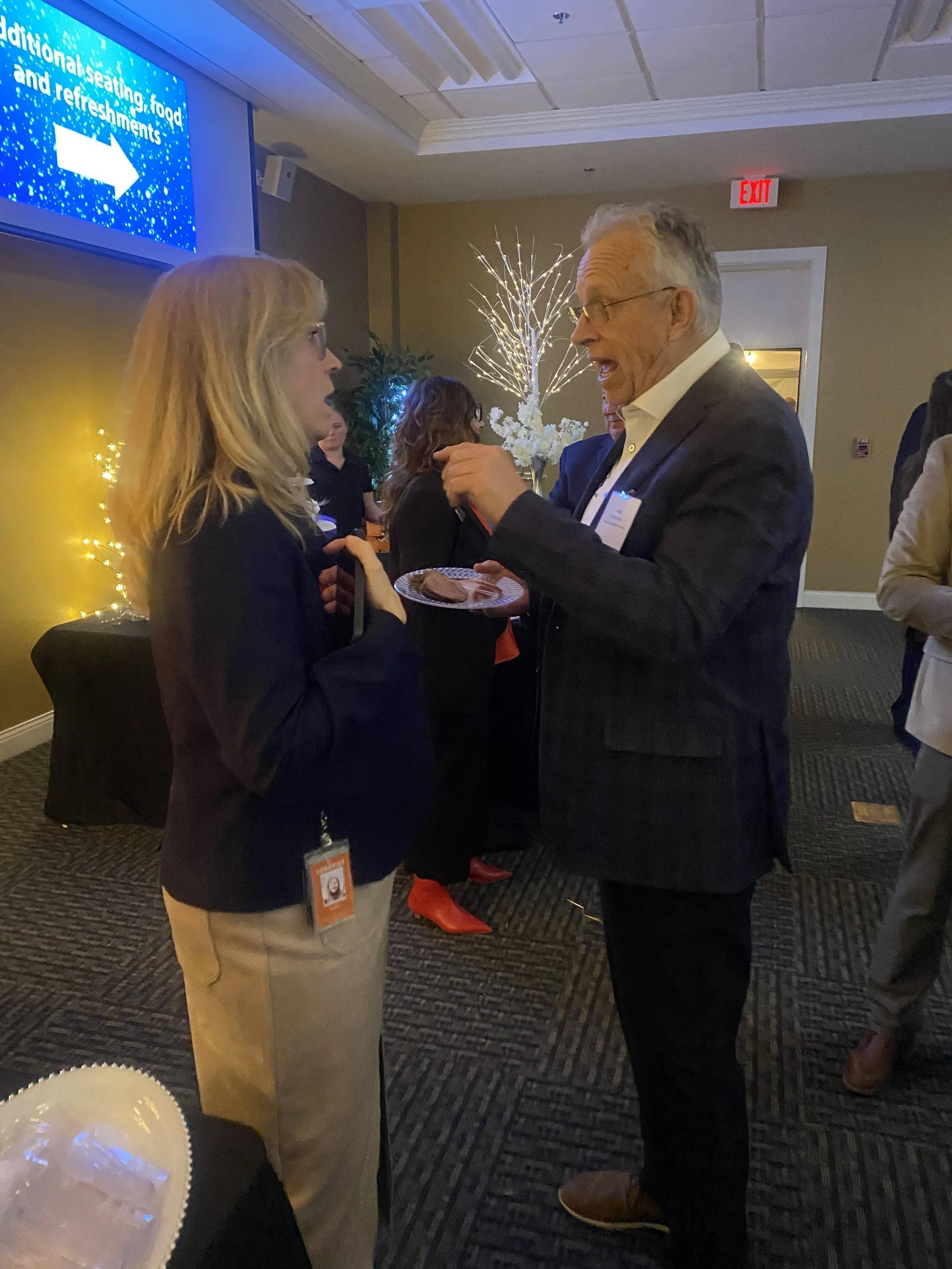 Networking for Adair County at one of the many conferences I attend