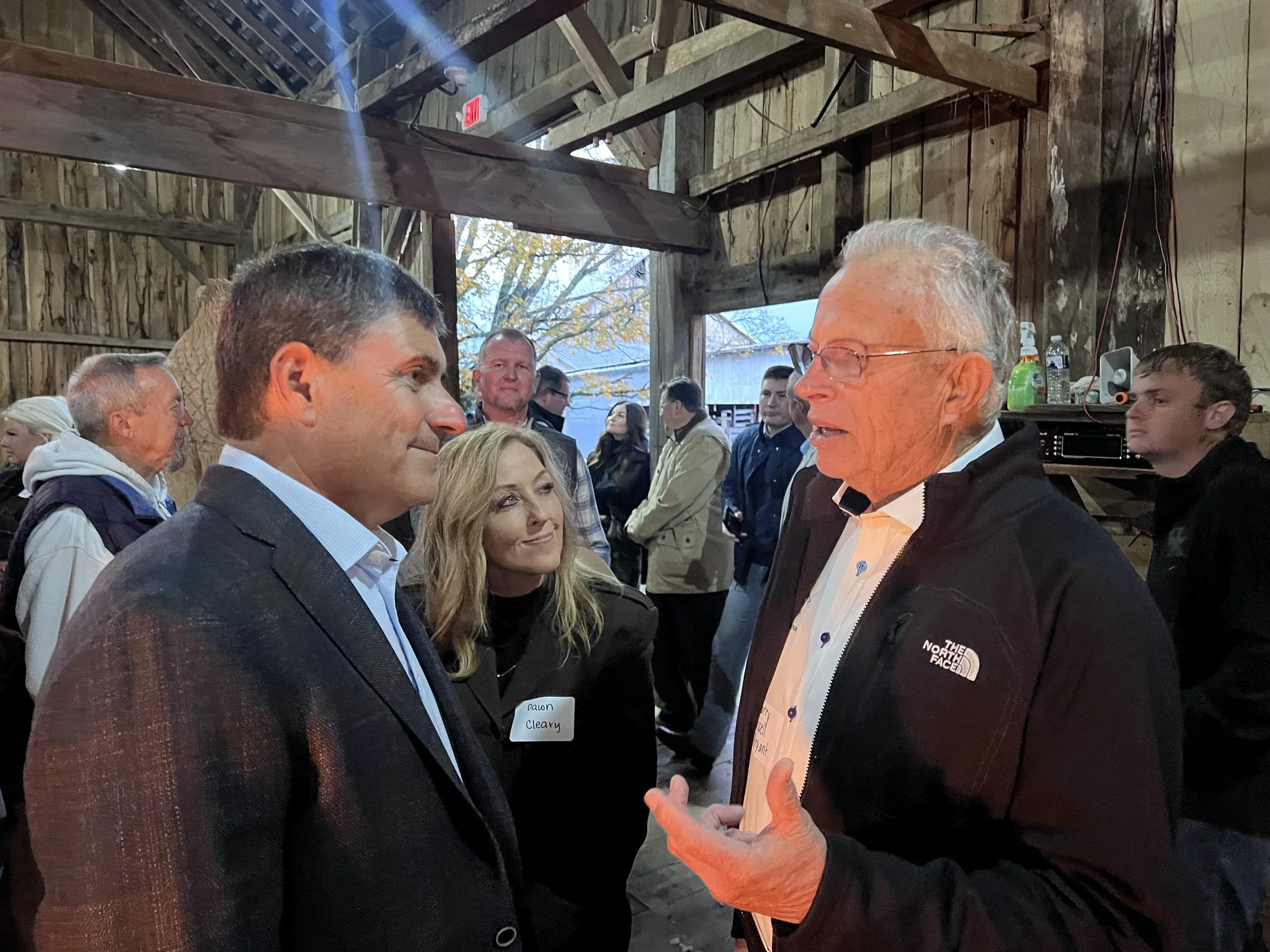 Always out and about talking to contractors and those who may be able to help Adair County in the future.