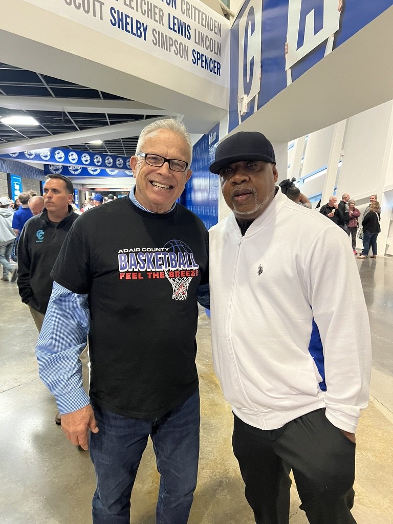 Loved seeing so much of Adair County in Rupp.  What a great show of support for our Indians!