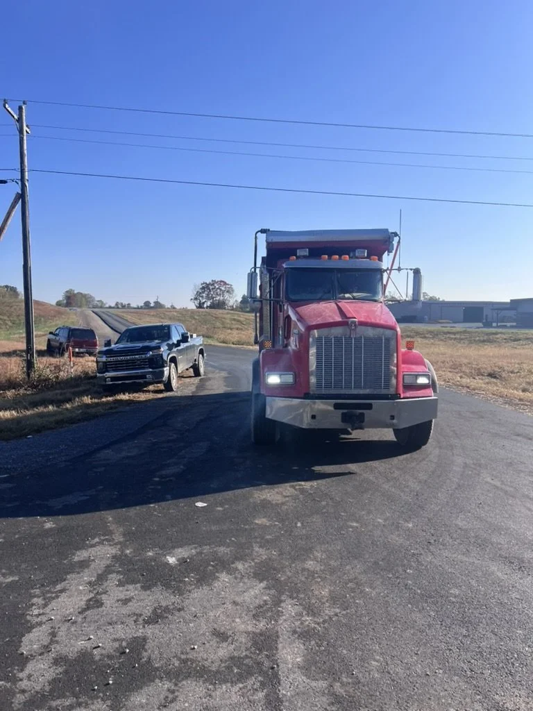 New road surface at the Green River Commerce Park helps demonstrates our readiness for their business. 