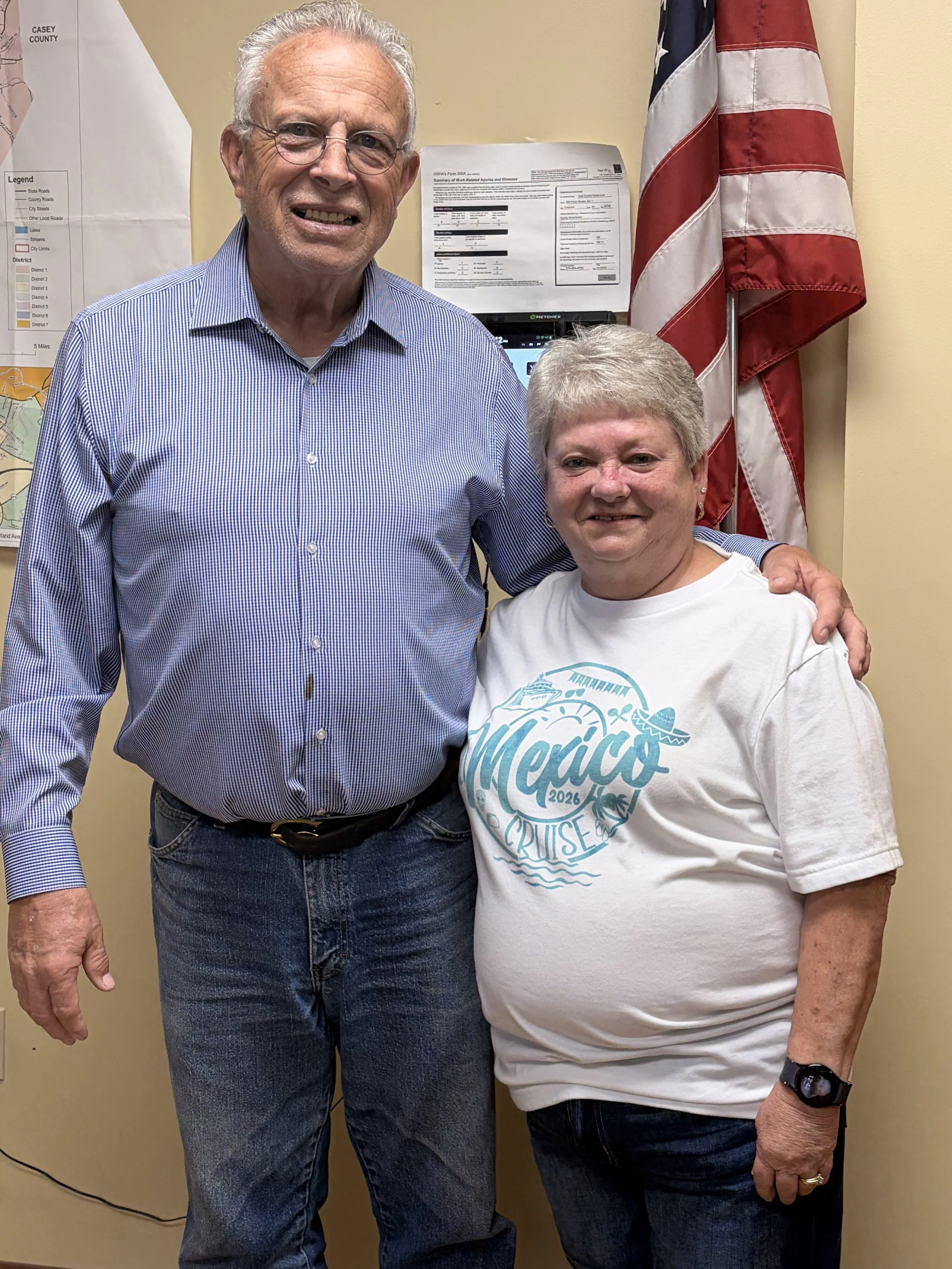 911 Dispatcher Fredia Melton has almost 20 years of service to our community! 