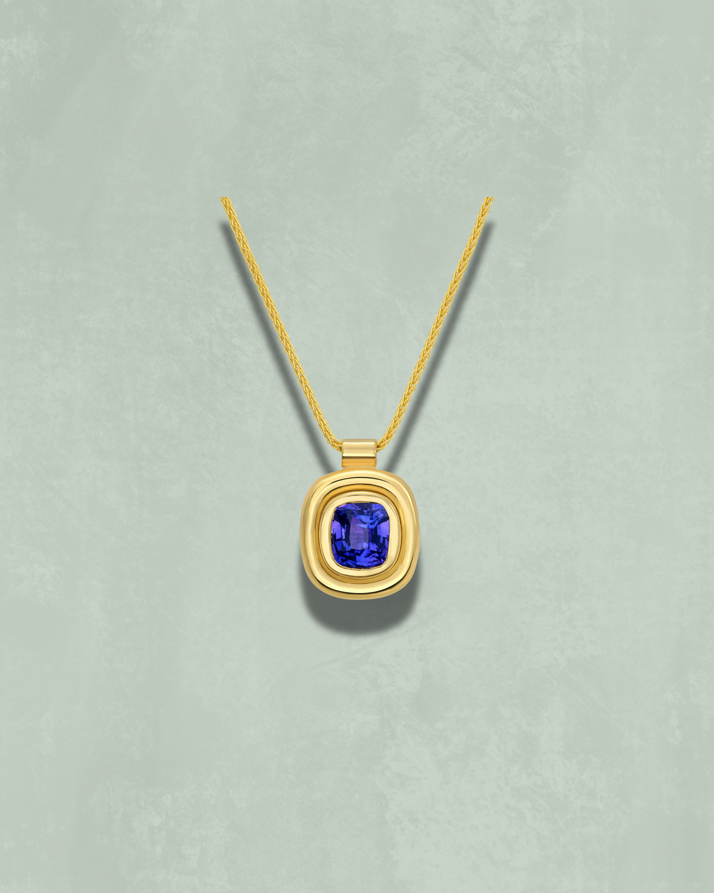 Violet Sapphire Paloma Pendant