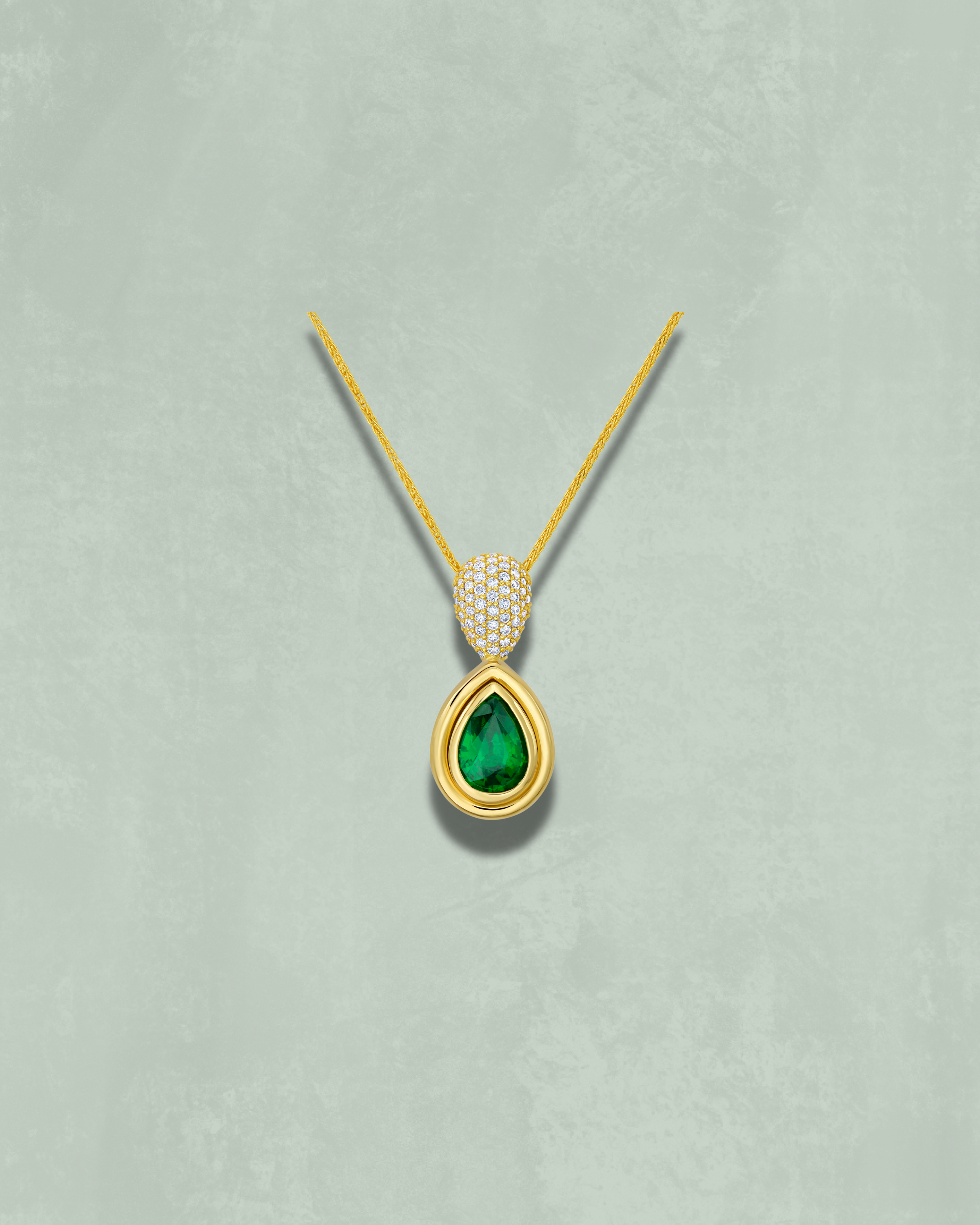 Tsavorite Paloma Pendant