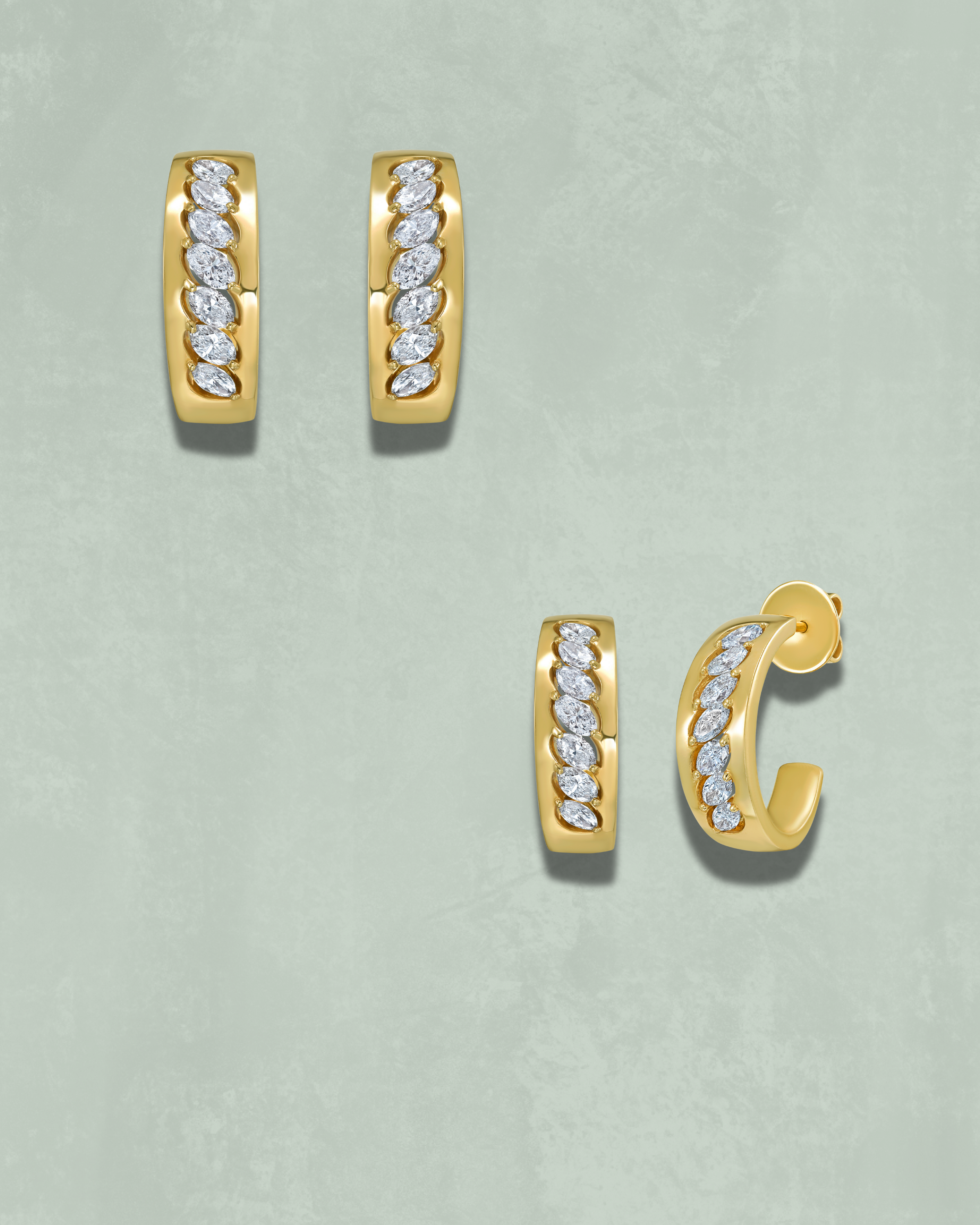 Bold Straight Line Earring