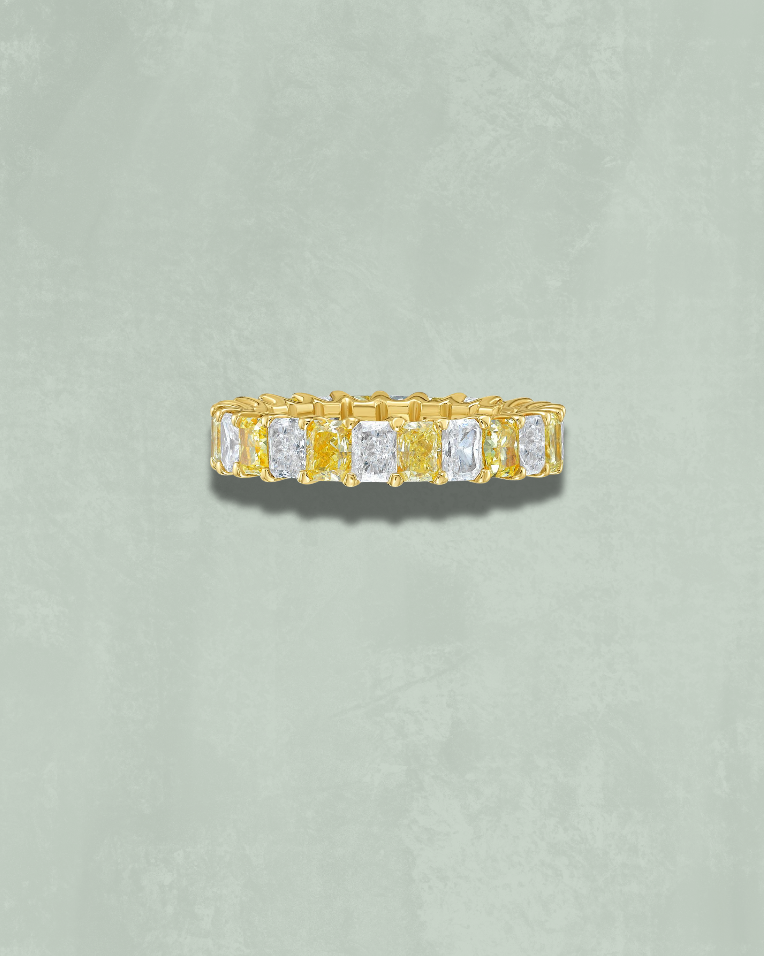 Alternating Radiant Eternity Band