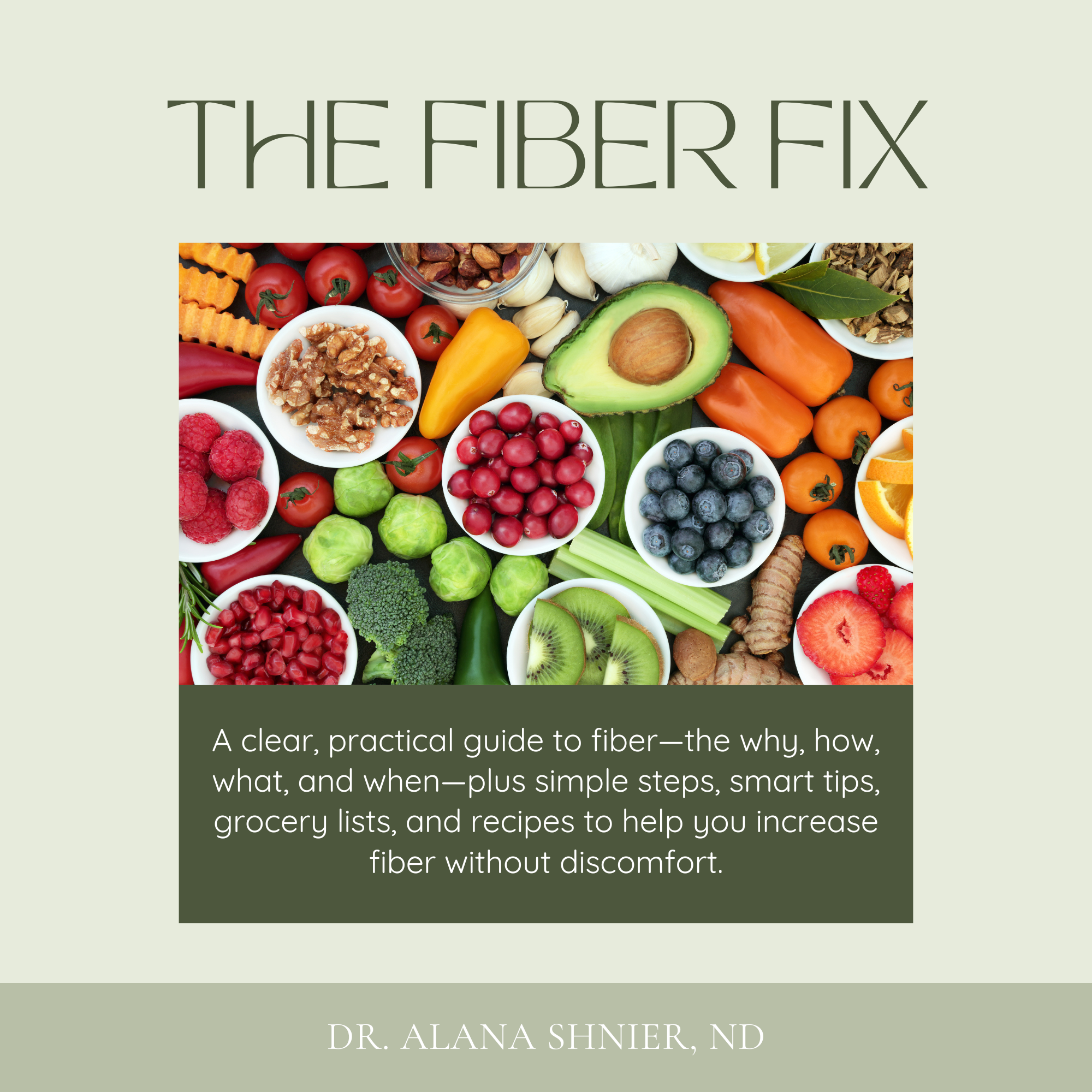 THE FIBER FIX (E-BOOK) For Patients