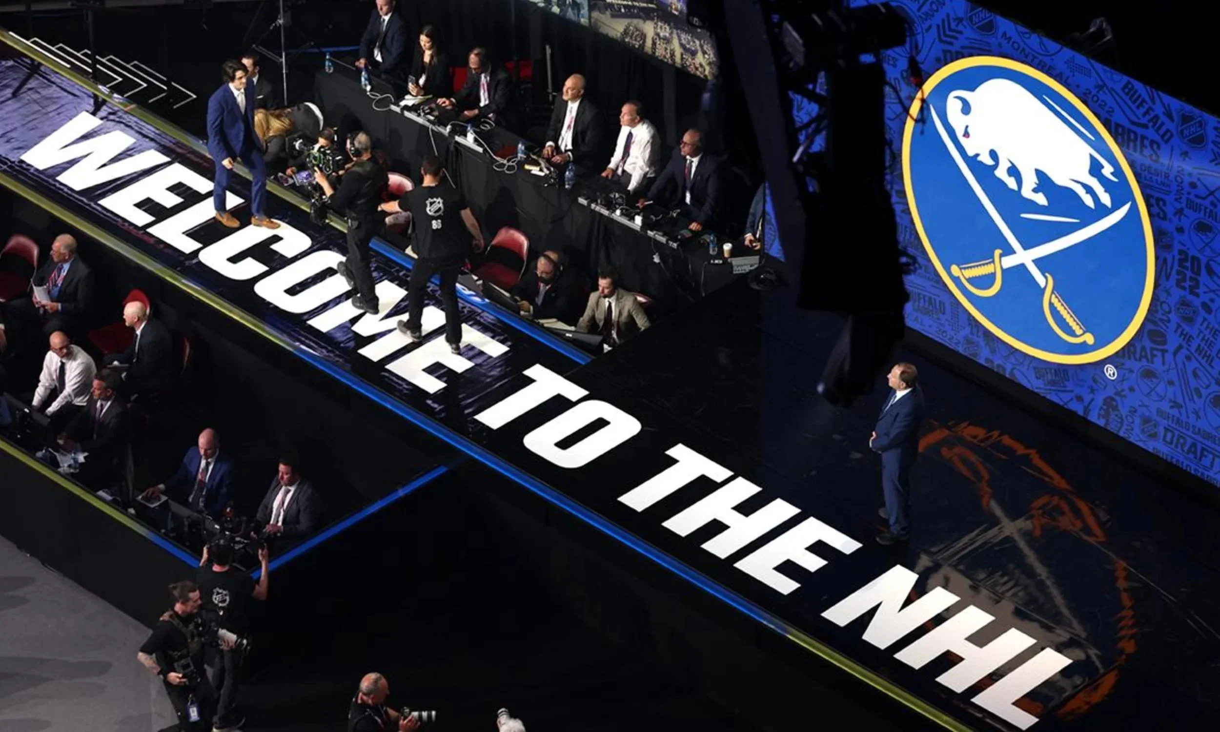 General picture showing the localisation of the next NHL draft in Buffalo, New York in June 2026