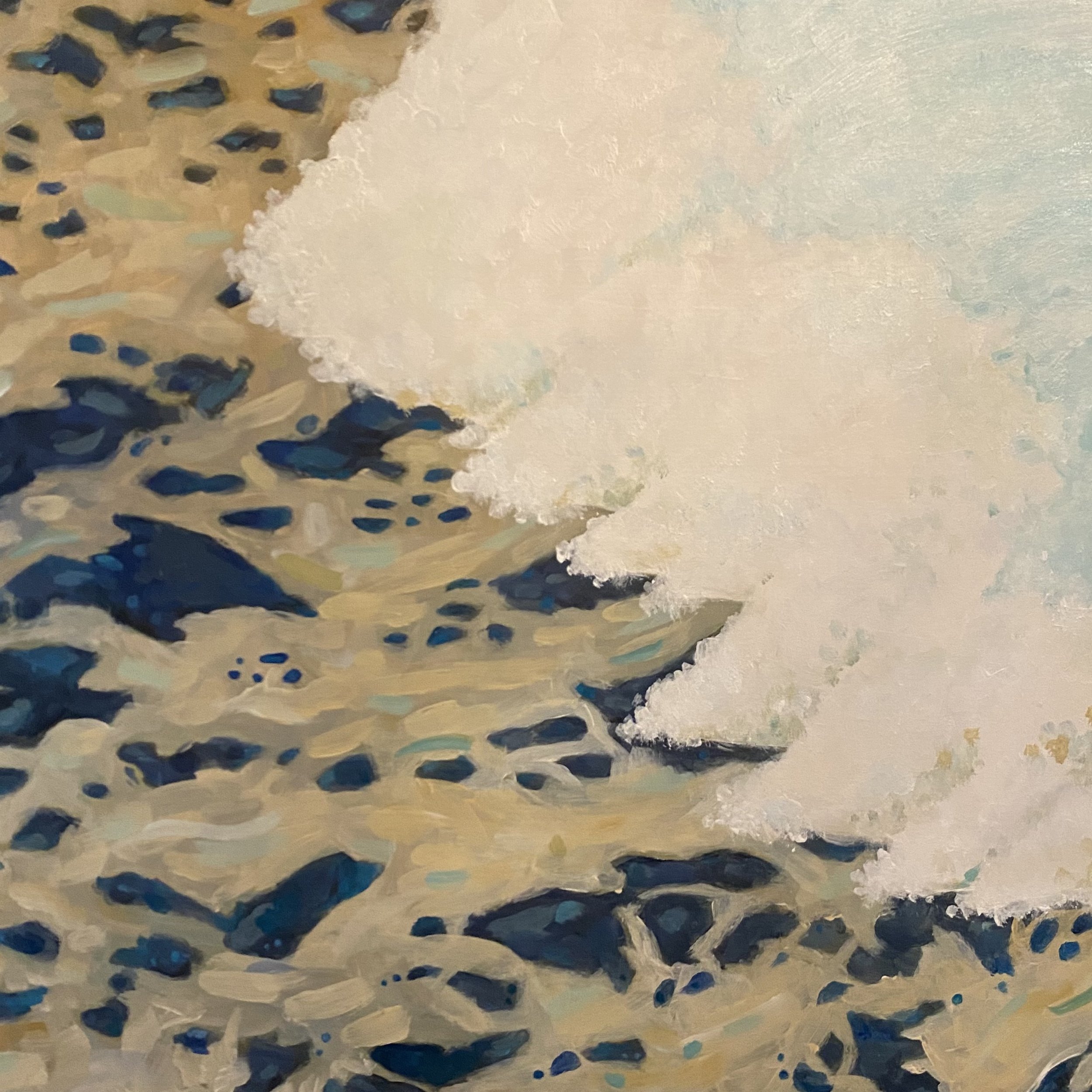 16" x 16" acylic on wood panel, available