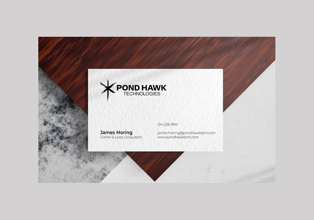 Pond Hawk Tech // Logo Development